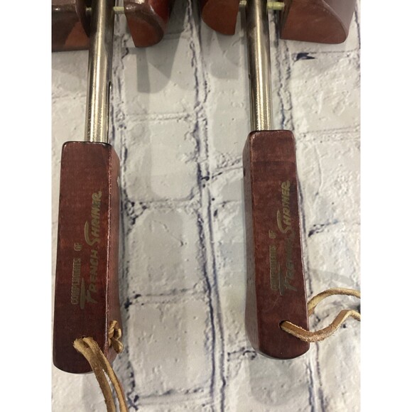 Vintage Shoe Stretchers Split -Toe Wood #6 Rochester Shoe Tree Co - Picture 2 of 4